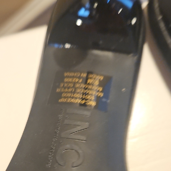 INC International Concepts Black Braided Heels - Picture 5 of 5